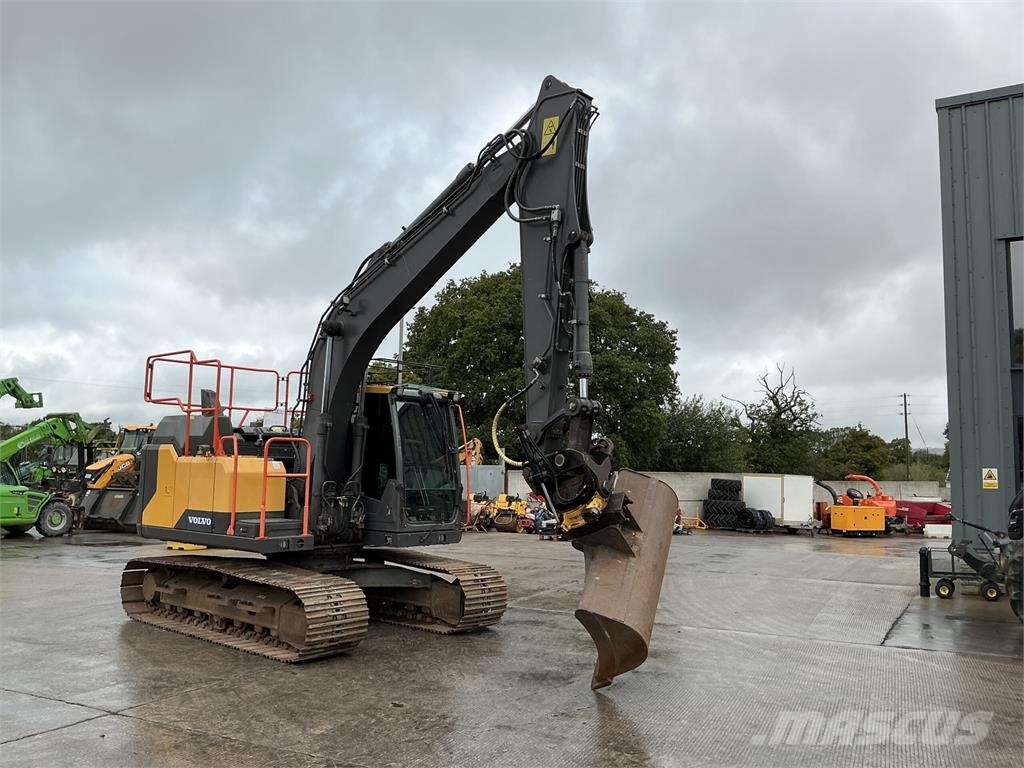 Volvo EC140 EL C/W Engcon Tiltrotator Digger (ST27888) Gravemaskiner på larvebånd