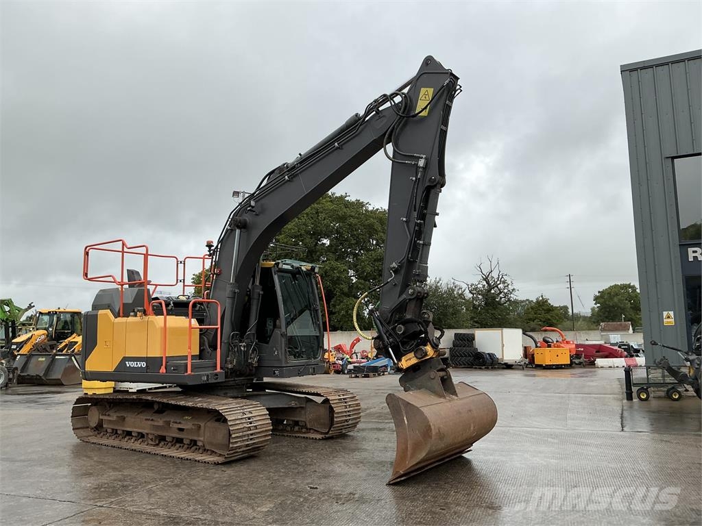 Volvo EC140 EL C/W Engcon Tiltrotator Digger (ST27888) Gravemaskiner på larvebånd