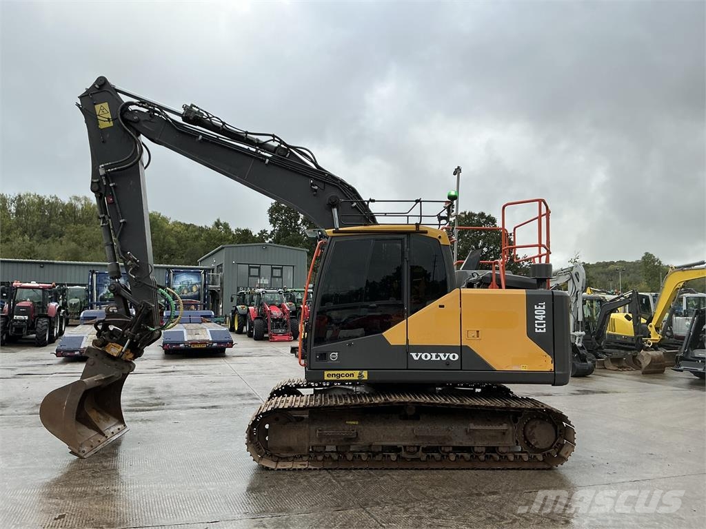 Volvo EC140 EL C/W Engcon Tiltrotator Digger (ST27888) Gravemaskiner på larvebånd