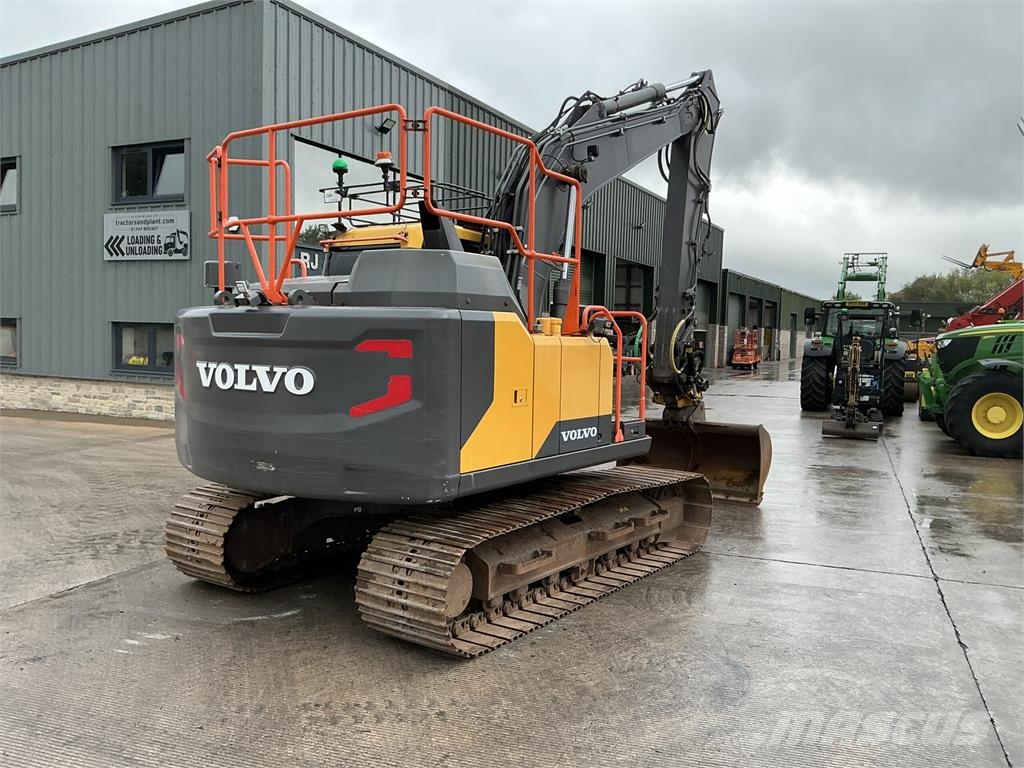 Volvo EC140 EL C/W Engcon Tiltrotator Digger (ST27888) Gravemaskiner på larvebånd