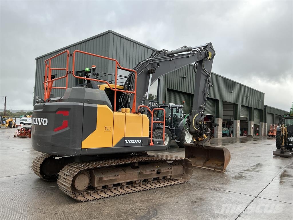Volvo EC140 EL C/W Engcon Tiltrotator Digger (ST27888) Gravemaskiner på larvebånd