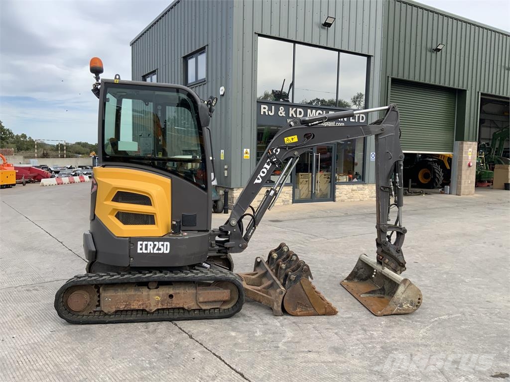 Volvo ECR25D Digger (ST27707) Gravemaskiner på larvebånd