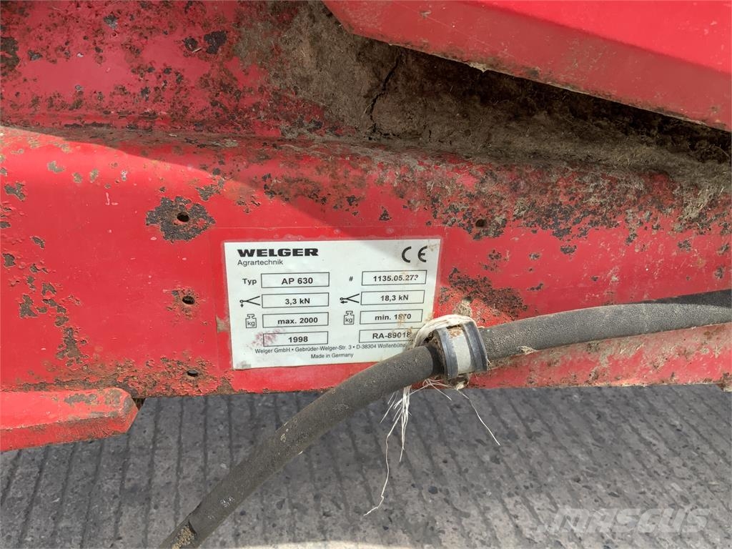 Welger /Lely AP630 Conventional Baler (ST26983) 农业机械-其他