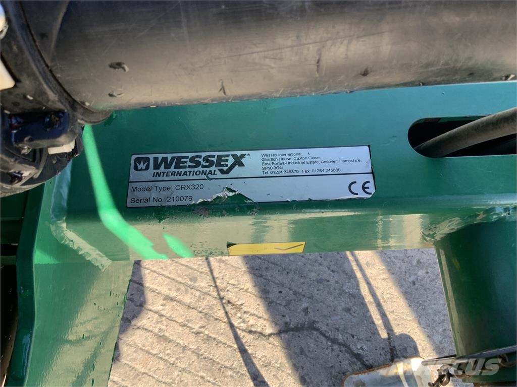 Wessex CRX320 Bat Wing Toppers (ST27489) Cortadores de grama e toppers