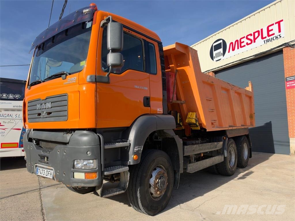 MAN tga 33.390 Camion benne