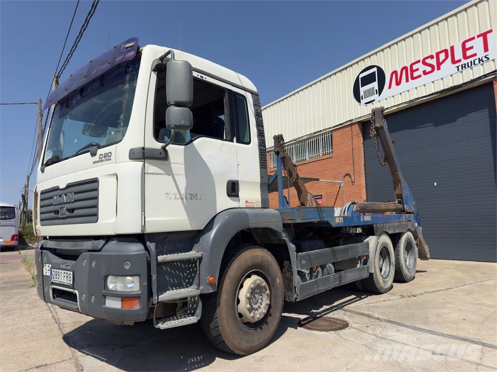 MAN TGA 33.430 Liftdumper biler