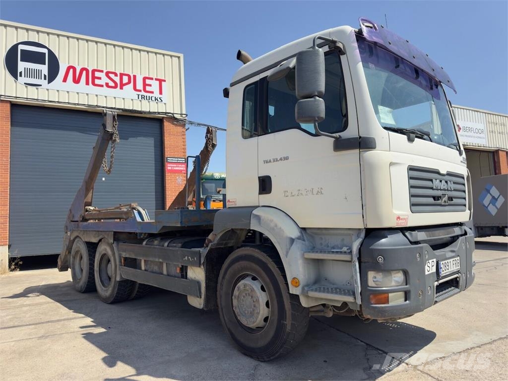 MAN TGA 33.430 Liftdumper biler
