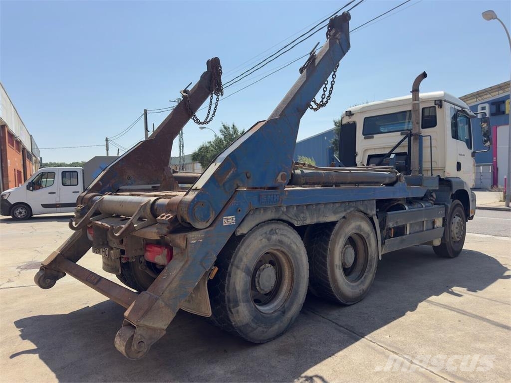 MAN TGA 33.430 Liftdumper biler