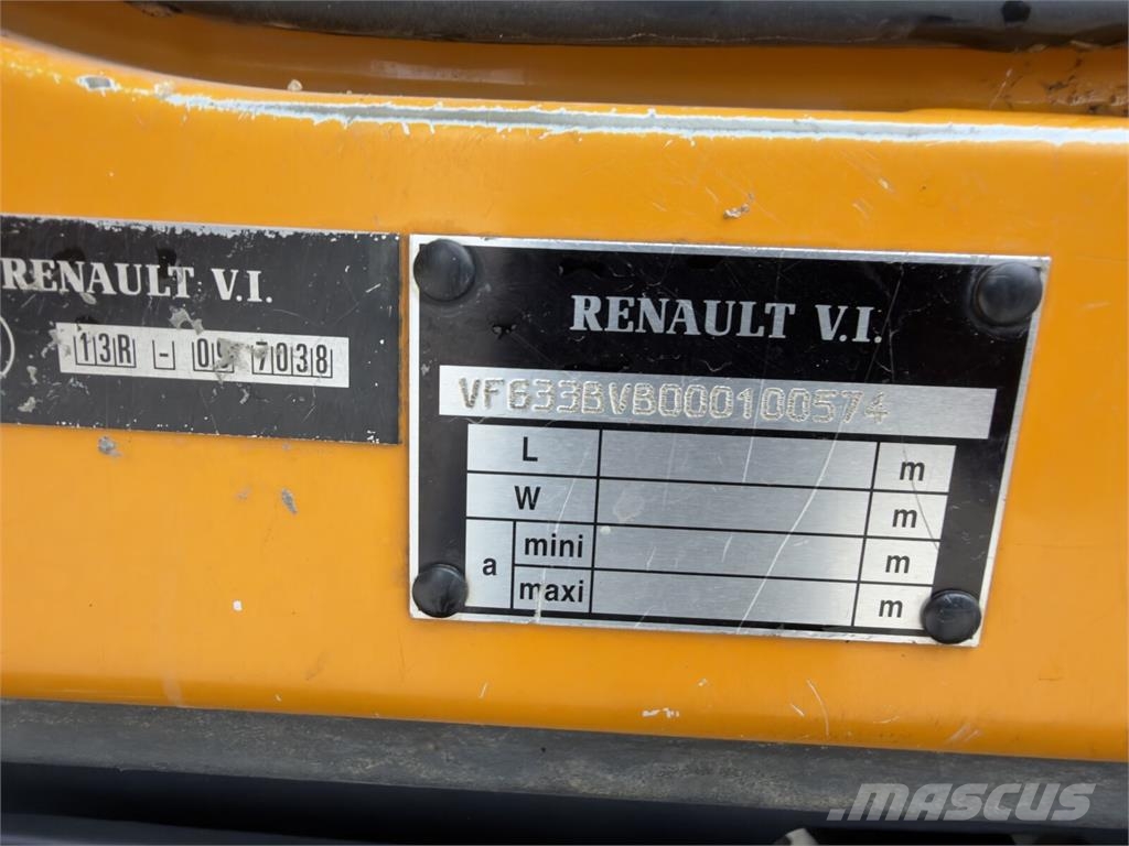 Renault Kerax 270 Hook lift trucks
