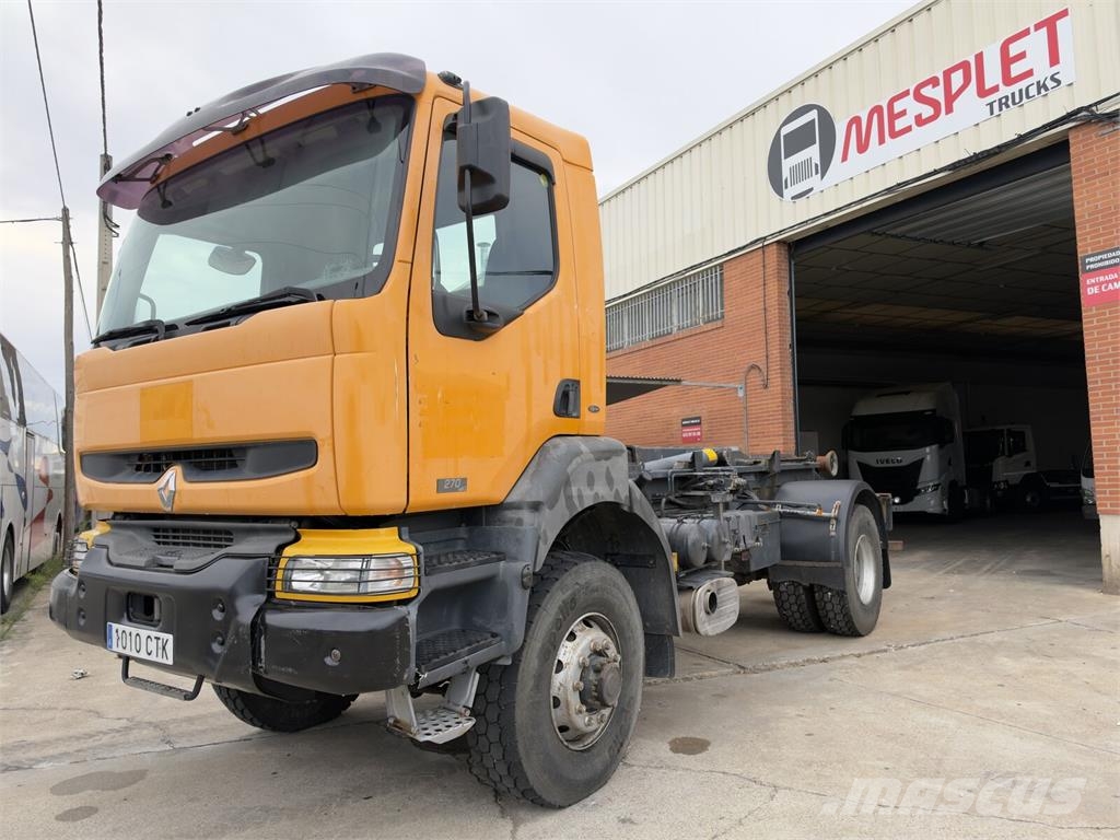 Renault Kerax 270 Hook lift trucks