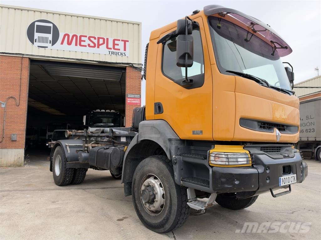 Renault Kerax 270 Hook lift trucks