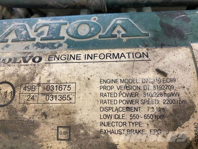 Volvo 8700 Mootorid