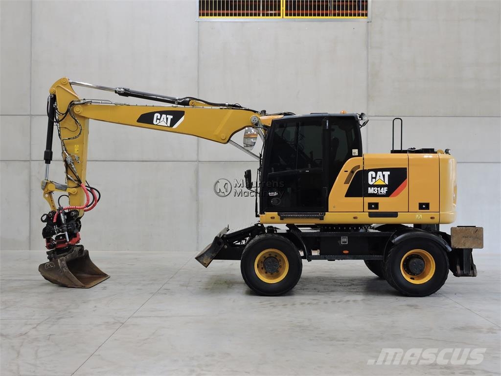 CAT M314F Gravemaskiner på hjul