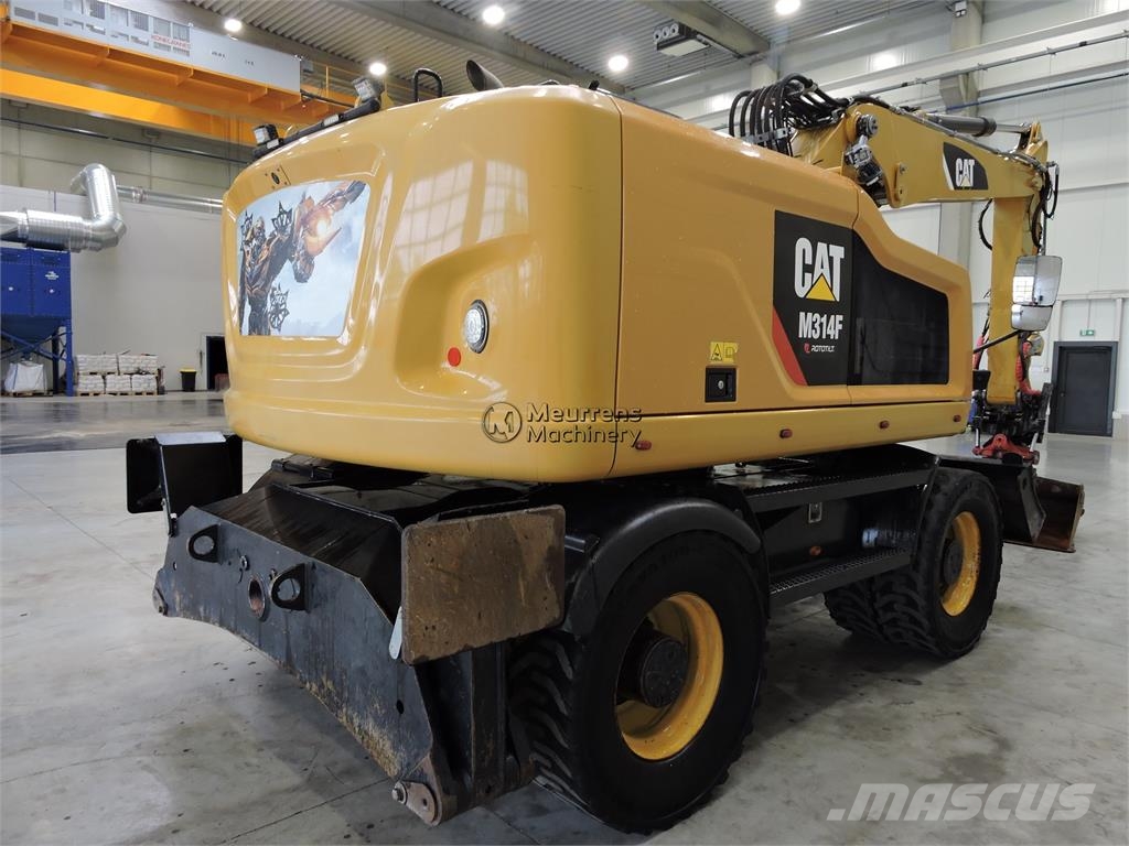 CAT M314F Gravemaskiner på hjul