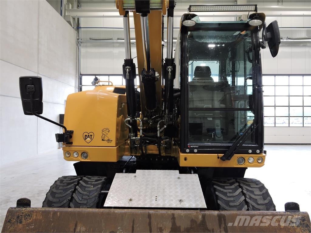 CAT M314F Gravemaskiner på hjul