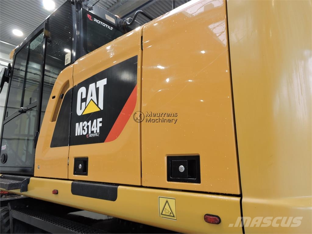 CAT M314F Gravemaskiner på hjul