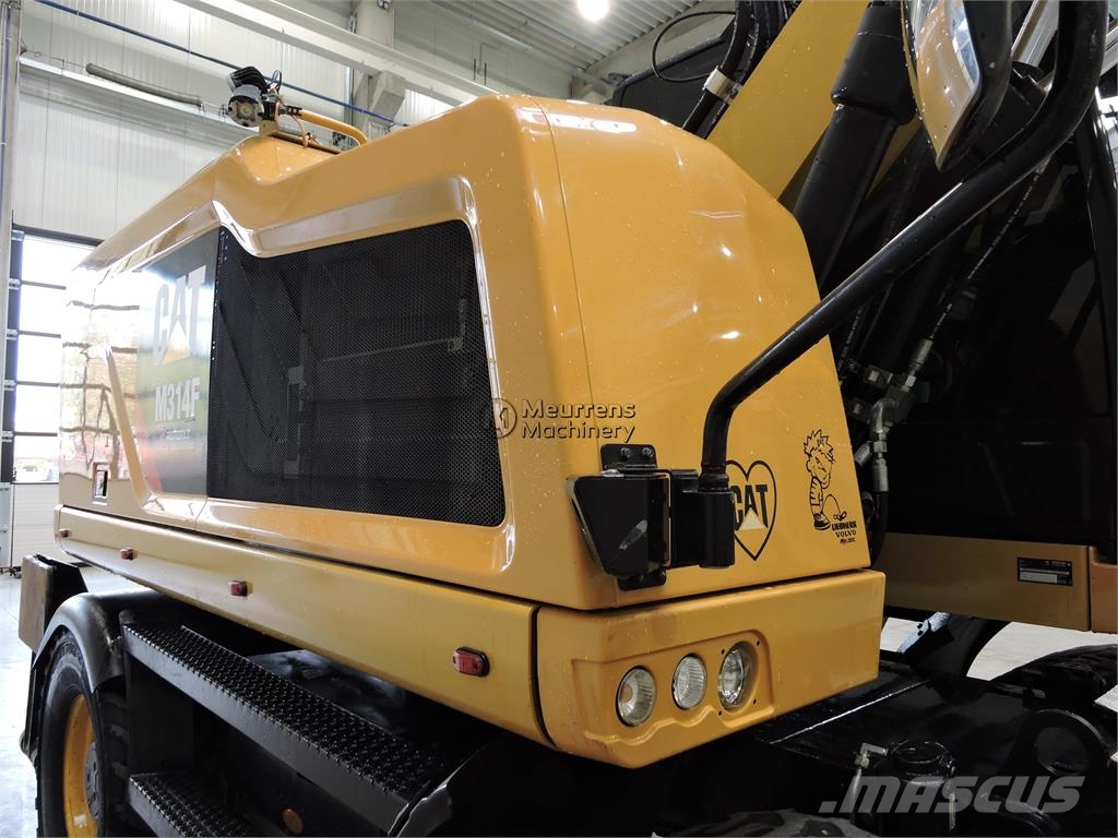 CAT M314F Gravemaskiner på hjul