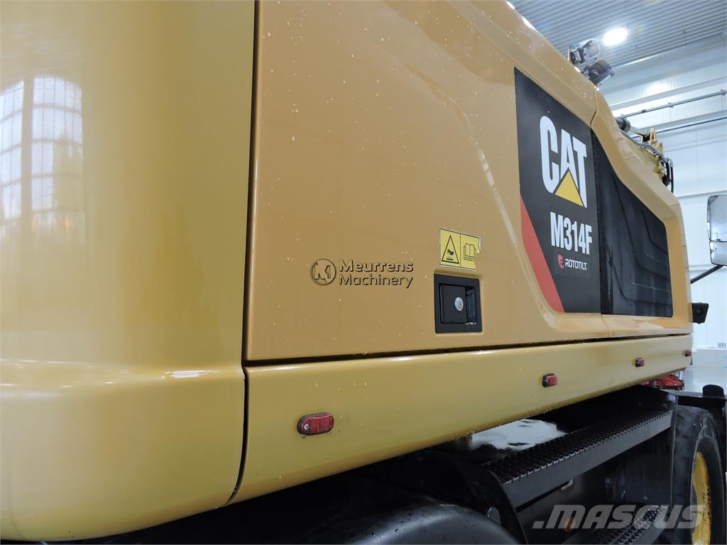 CAT M314F Gravemaskiner på hjul