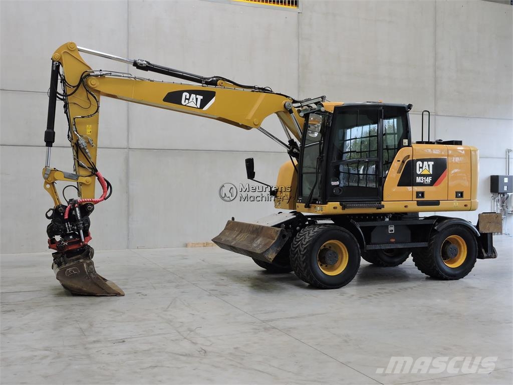 CAT M314F Gravemaskiner på hjul