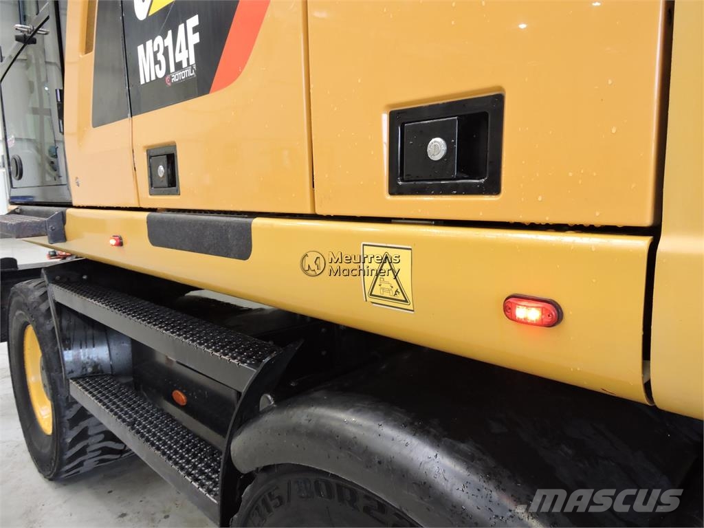 CAT M314F Gravemaskiner på hjul