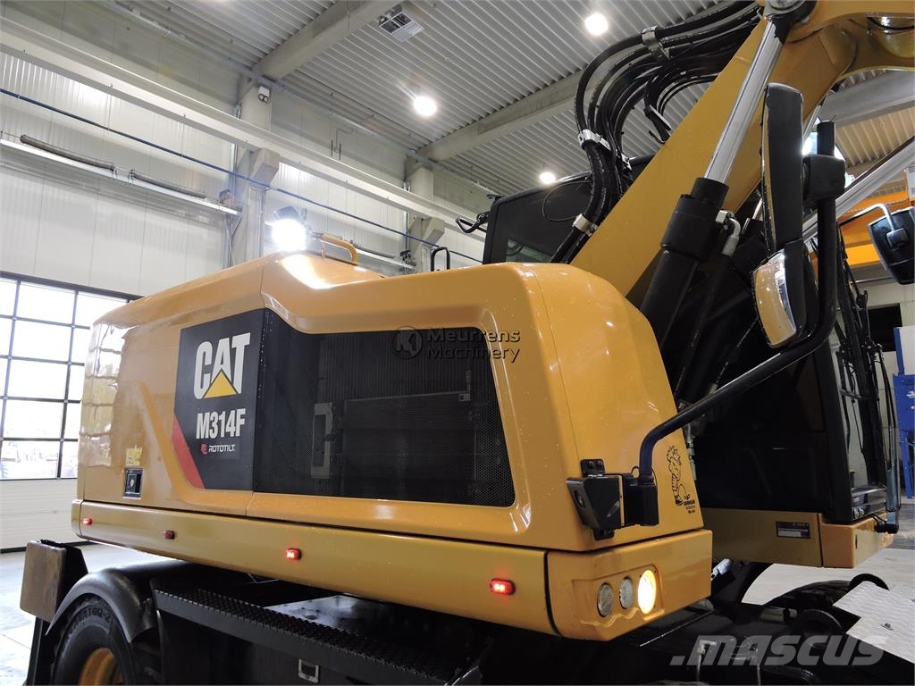 CAT M314F Gravemaskiner på hjul