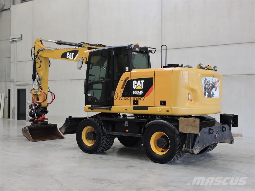 CAT M314F Gravemaskiner på hjul