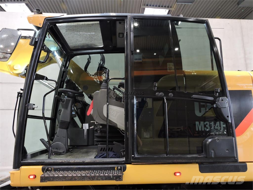CAT M314F Gravemaskiner på hjul