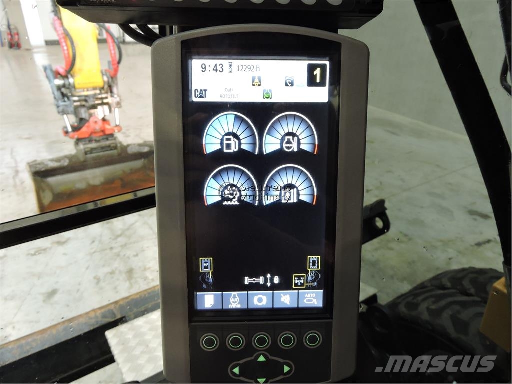 CAT M314F Gravemaskiner på hjul