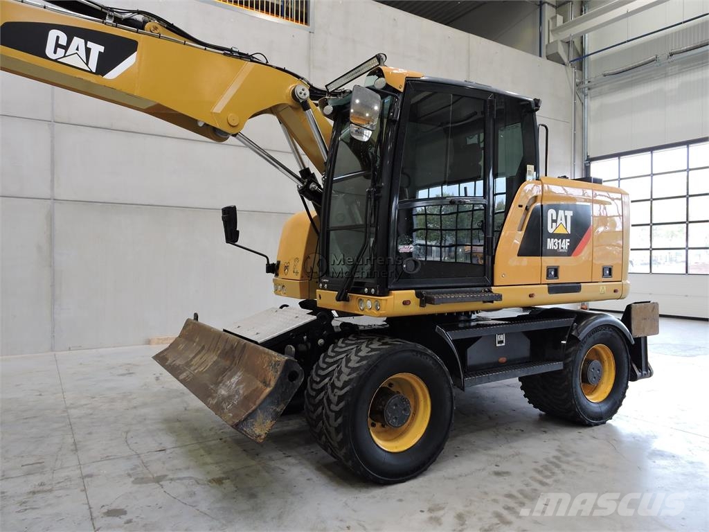 CAT M314F Gravemaskiner på hjul