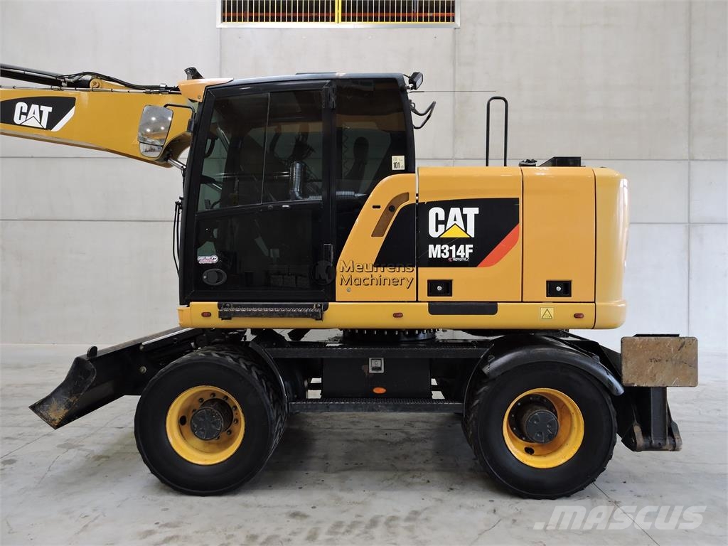 CAT M314F Gravemaskiner på hjul