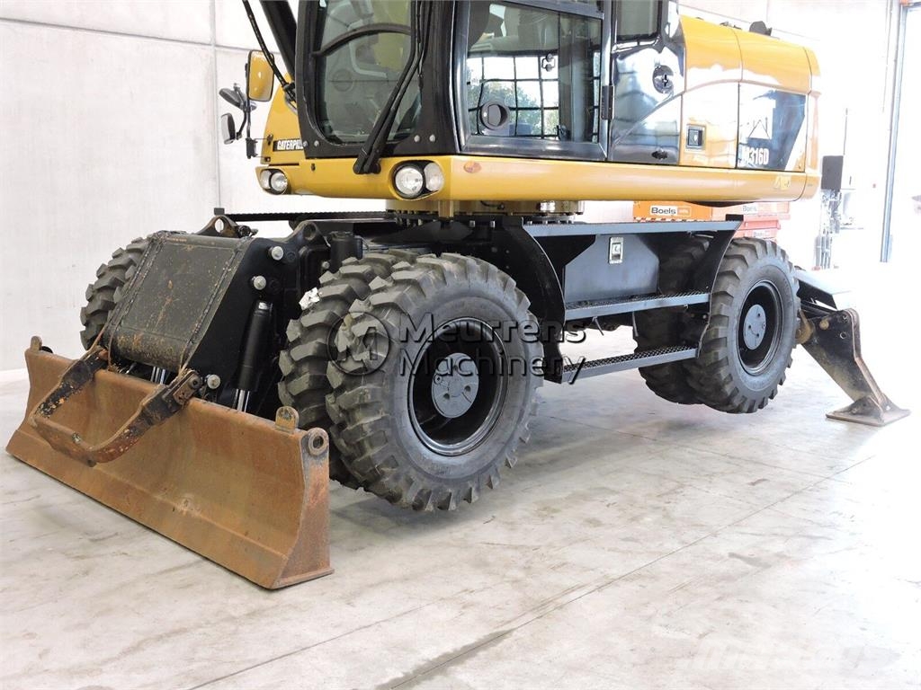 CAT M316D حفارات بعجل