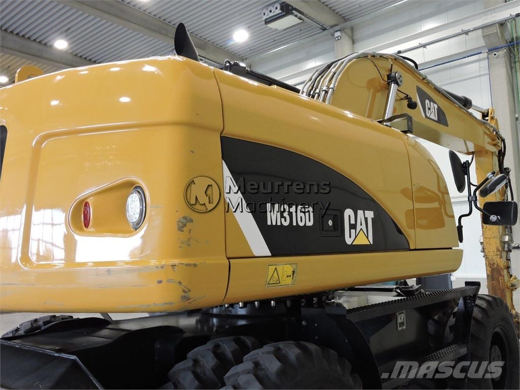 CAT M316D حفارات بعجل