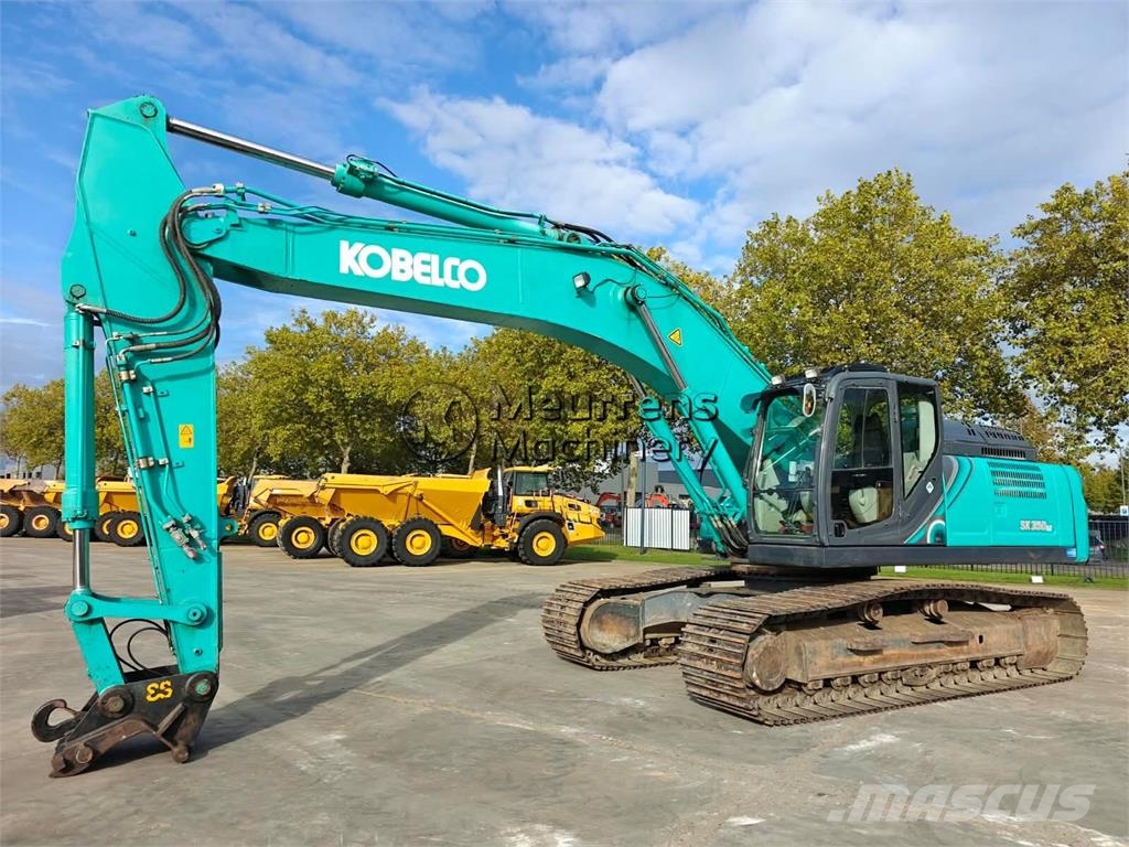 Kobelco SK350 Belgium Machine Raupenbagger