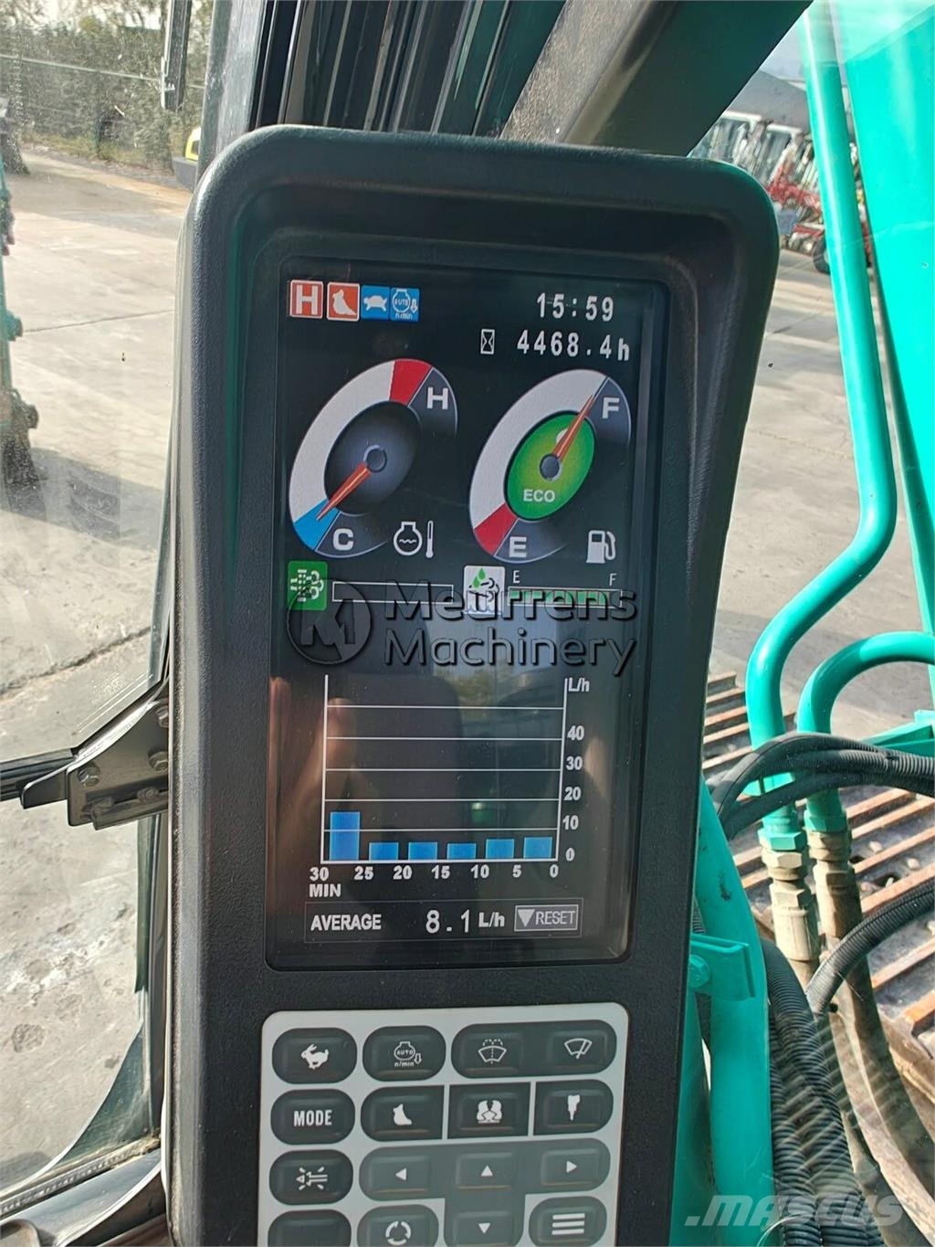 Kobelco SK350 Belgium Machine Raupenbagger