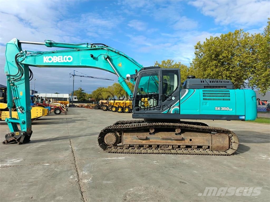 Kobelco SK350 Belgium Machine Raupenbagger