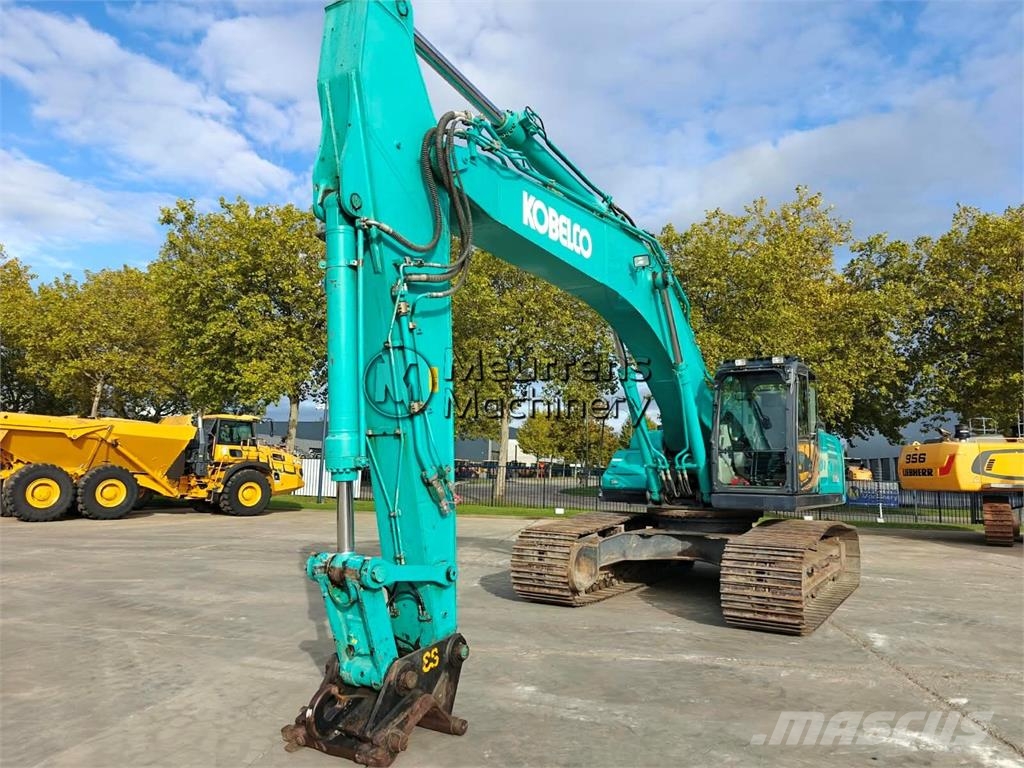 Kobelco SK350 Belgium Machine Raupenbagger