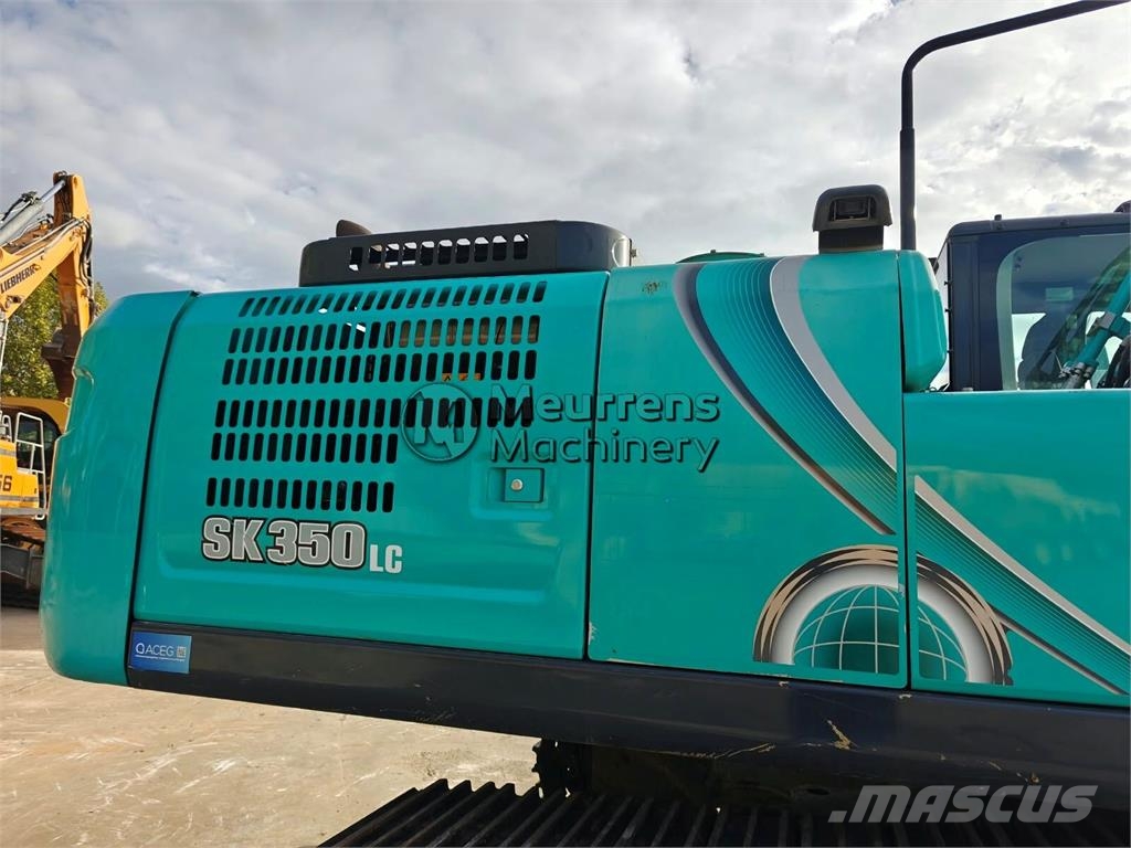 Kobelco SK350 Belgium Machine Raupenbagger