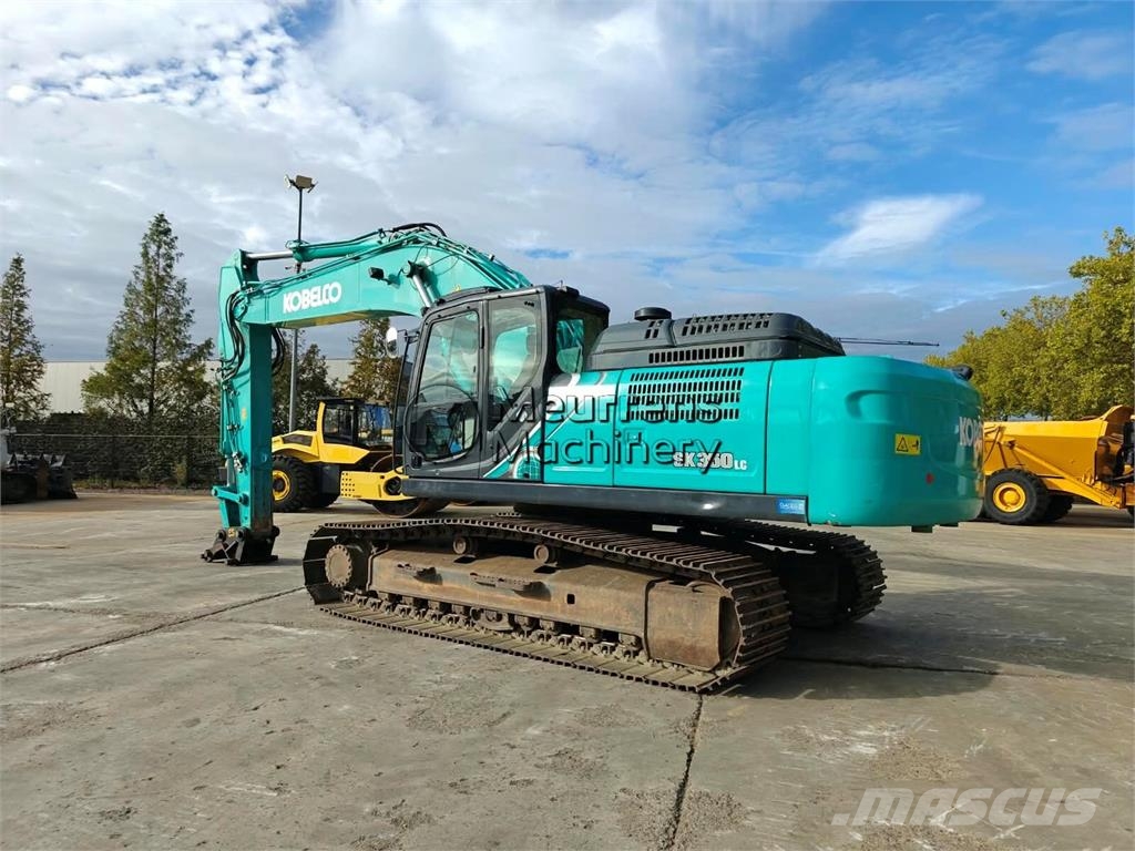 Kobelco SK350 Belgium Machine Raupenbagger