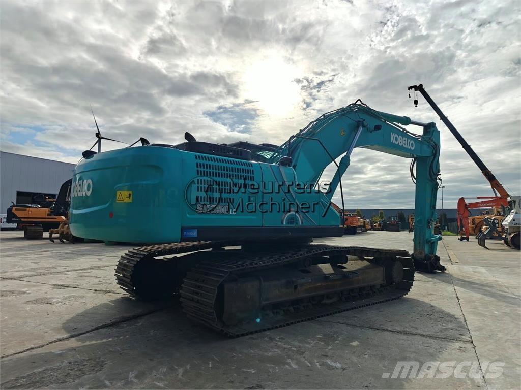 Kobelco SK350 Belgium Machine Raupenbagger