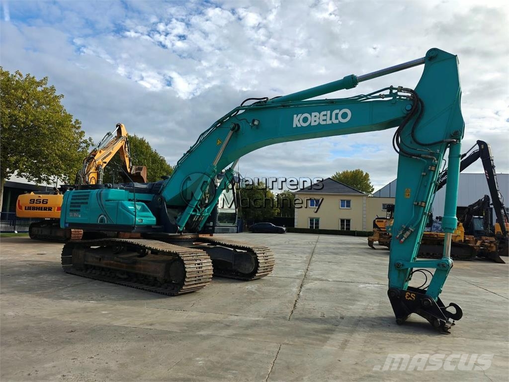 Kobelco SK350 Belgium Machine Raupenbagger