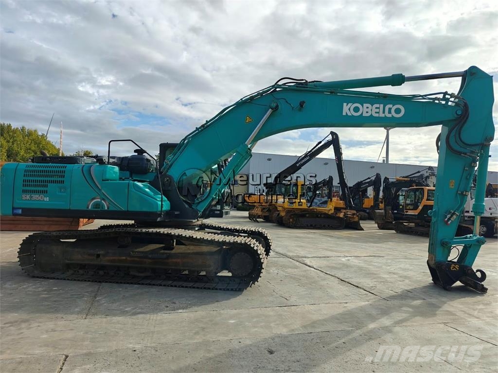 Kobelco SK350 Belgium Machine Raupenbagger