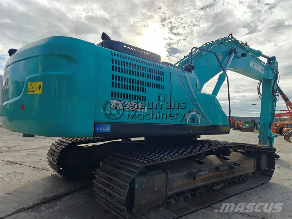Kobelco SK350 Belgium Machine Raupenbagger