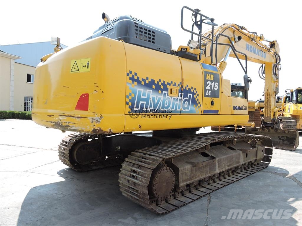 Komatsu HB 215 + GPS Kāpurķēžu ekskavatori