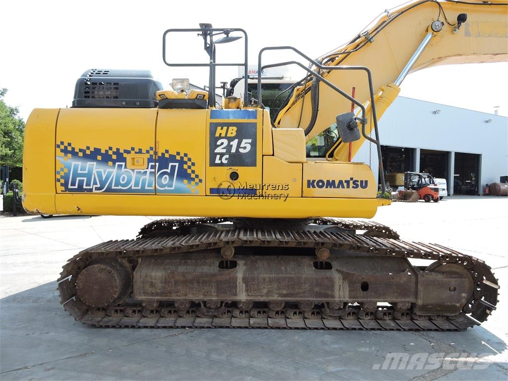 Komatsu HB 215 + GPS Kāpurķēžu ekskavatori