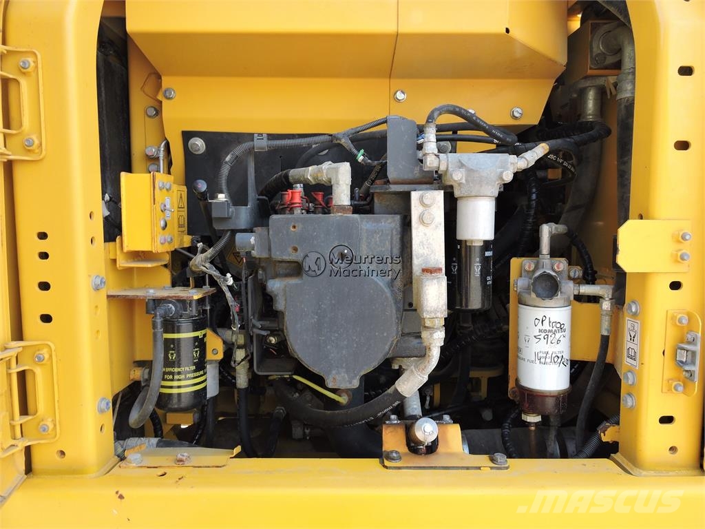Komatsu HB 215 + GPS Kāpurķēžu ekskavatori