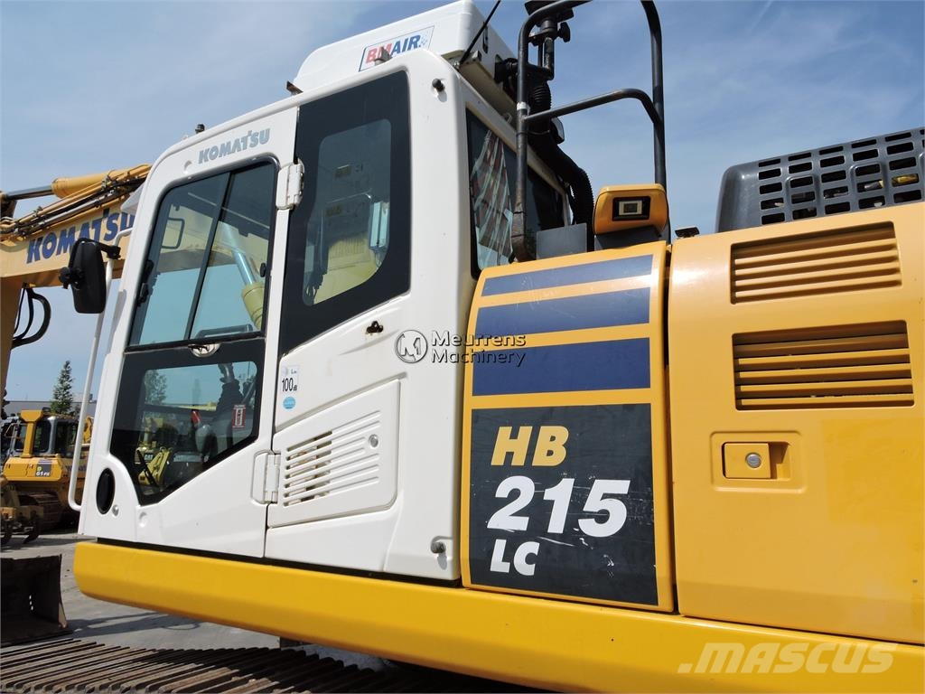 Komatsu HB 215 + GPS / PC210 Roomikekskavaatorid