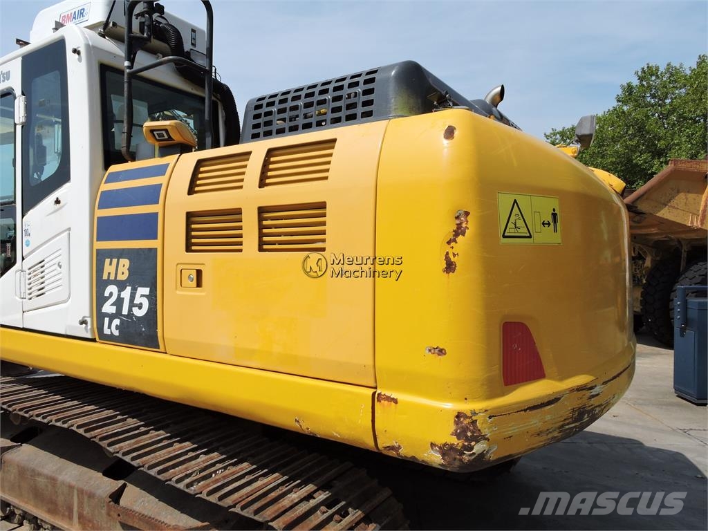 Komatsu HB 215 + GPS / PC210 Roomikekskavaatorid