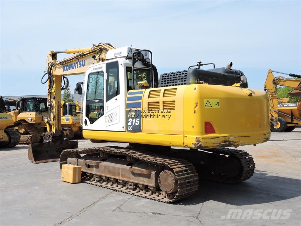 Komatsu HB 215 + GPS / PC210 Roomikekskavaatorid