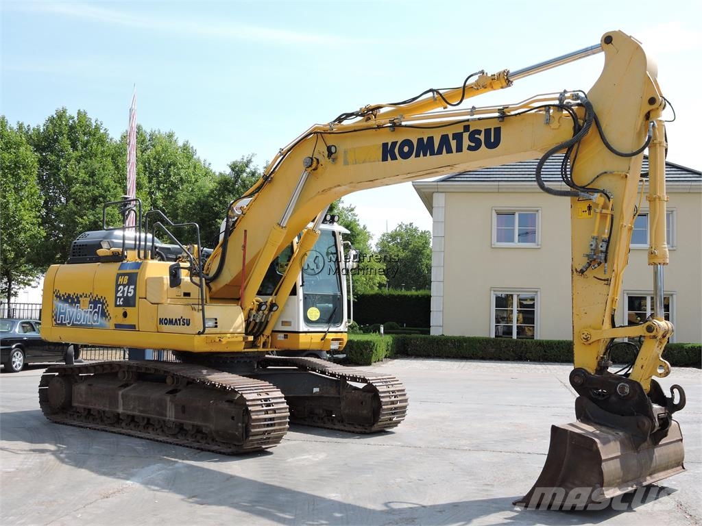 Komatsu HB 215 + GPS / PC210 Roomikekskavaatorid