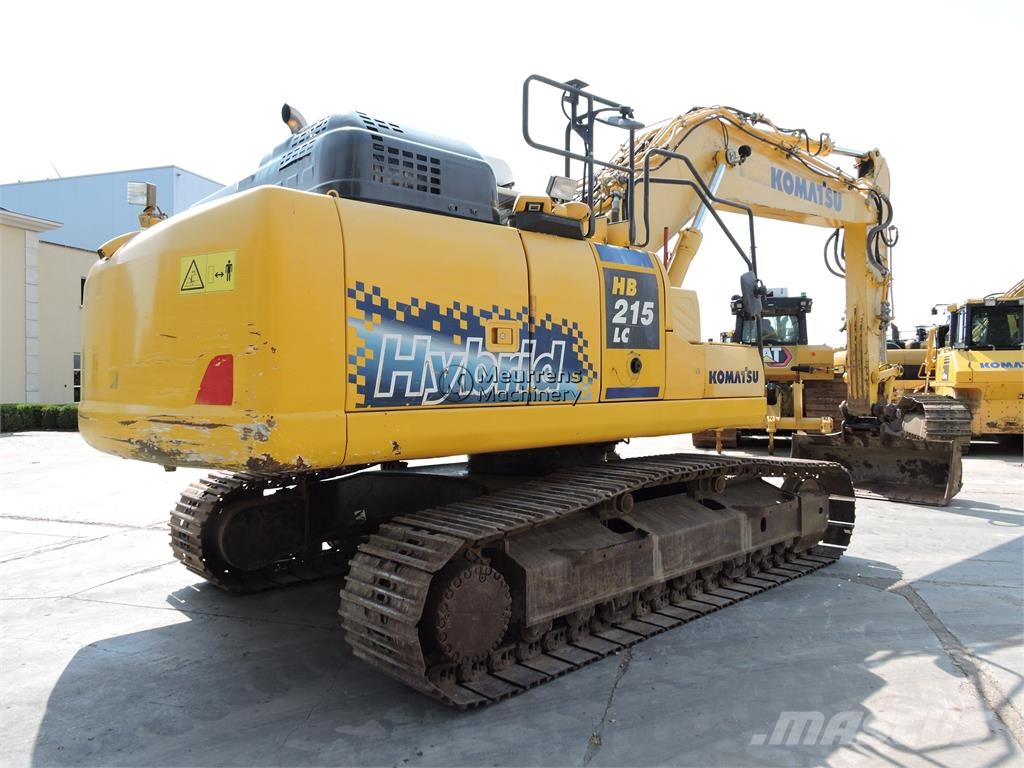 Komatsu HB 215 + GPS / PC210 Roomikekskavaatorid